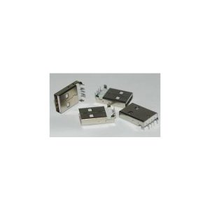 12 Pezzi Connettore USB A Maschio socket bianco piegato 90 gradi
