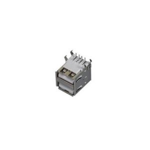 2 Pezzi Connettore Doppio USB Femmina docket piegato 180 gradi
