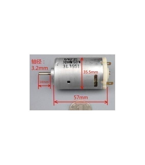 Motore 550 DC Motore trapano elettrico Coppia elevata 12V 21000 giri / min