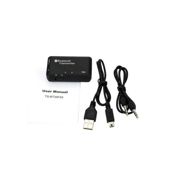 Ricevitore Audio Bluetooth A2DP TS-BT35F03 con Jack 3.5mm per TV e Subwoofer