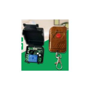 Modulo relè a canale singolo CC 12V DC Ricevitore interruttore wireless RF + Kit telecomando trasmettitore fai da te