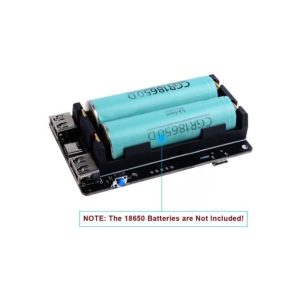 UPS power expansion board, Provide 5V output /Suitable for Raspberry Pi 3B / 3B + / 4B