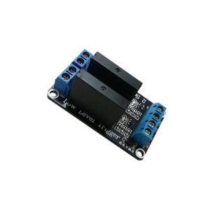 Relè a stato solido SSR a 2 canali 12V 2 trigger con fusibile stabile 240V 2A