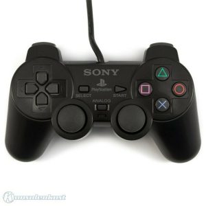 Controller PlayStation 2 Nero gamepad analogico CON FILO