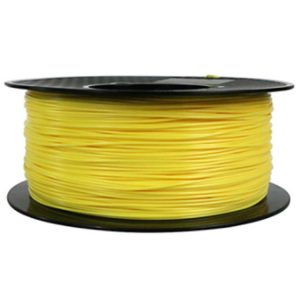 Filamento PETG 1.75mm 1KG Giallo Trasparente Alta Qualità Consumabili per Stampanti 3D