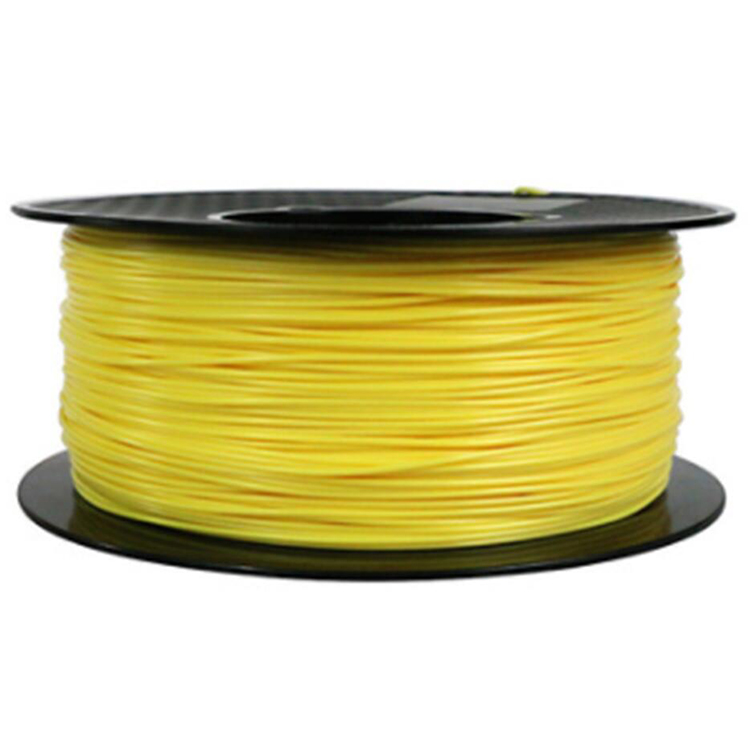 Filamento PETG 1.75mm 1KG Giallo Trasparente Alta Qualità Consumabili per Stampanti 3D