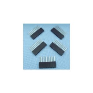 5 Pezzi  long Femmina HEADER Femmina 1 * 10P / 1 * 8P 2.54mm
