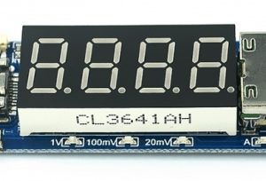 Modulo Trigger di Carica Rapida USB-C Femmina con Display Digitale