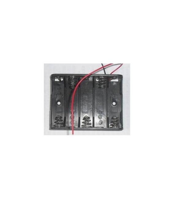5 slot AA contenitore batterie