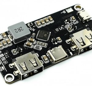 Ricarica tesoro modulo di ricarica rapida bidirezionale / boost da 3,7 V a 5 V 9 V 12 V.