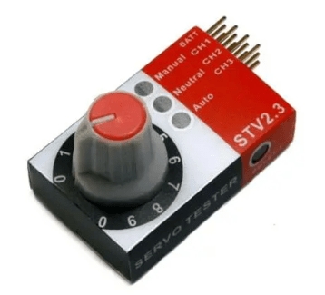 Mini servo tester da 4,8 V a 6,0 V STV2.3 BEC Tester
