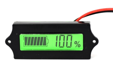 Green Display / Contatore elettrico per veicoli elettrici / Batteria al litio batteria piombo-acido Chaowei GM / Display elettrico per automobili mod