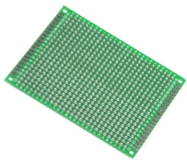 Circuito stampato universale PCB prototipo lato singolo da 10 * 10 cm 2,54 mm