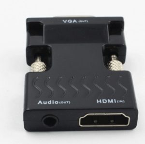 VGA to HDMI with Audio Socket