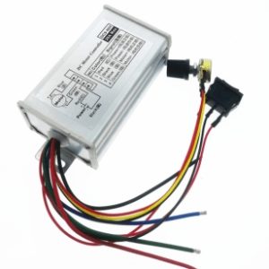 Regolatore di velocità stepless del motore DC PWM / trasmissione 12V24V48V20A / avanti e indietro con controllo della velocità dell'interruttore