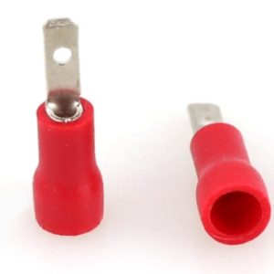 100 Pezzi Rosso maschio a crimpare MDD1.25-110
