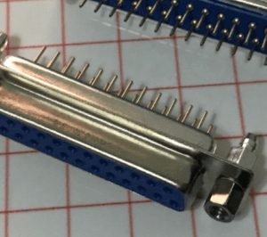 Connettore DB25 Femmina Verticale – 2 Pezzi