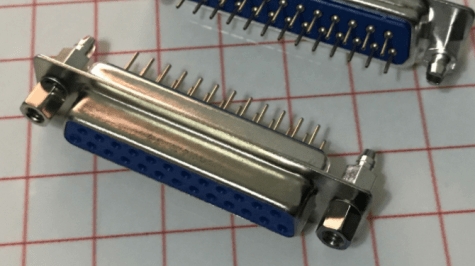 Connettore DB25 Femmina Verticale – 2 Pezzi