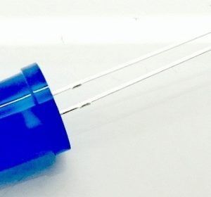 Kit LED 5mm F8 Blu – 10 Pezzi per Indicatori Luminosi