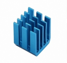 Dissipatore Blu 9x9x12mm per Raspberry Pi 4