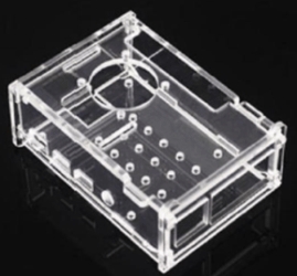 Enclosure For Raspberry Pi 4B – Acrylic Clear