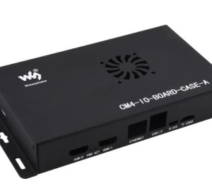 Metal Box (A) for Raspberry Pi Compute Module 4 IO Board, with Cooling Fan