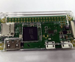 Raspberry pi zero W transparent case