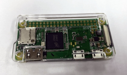 Raspberry pi zero W transparent case