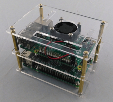 Case per Raspberry Pi 4 a 2 Strati – Senza Ventola
