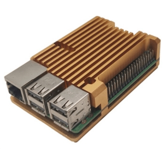 Gold Colors ,Raspberry PI 3 B+ Big Aluminum Hestsink