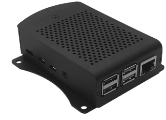 Raspberry pi 4 metal aluminum box (black, green, siliver are available)