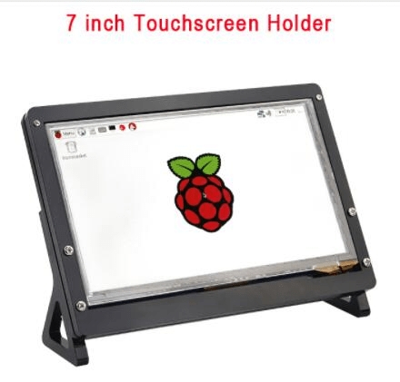 Case per alloggiamento touch screen LCD da 7 pollici per Raspberry Pi 3/3 B+ (solo Case)