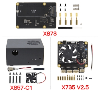 X873 Shield + X857-C1 Case + X735 V2.5