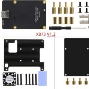 X873 M.2 NVME SSD Shield con ventilatore per il dissipatore di calore