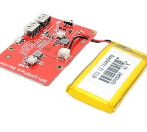 Scheda Alimentazione UPS per Raspberry Pi con Doppia USB e Display