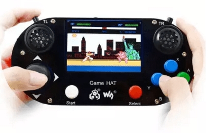 Case per Console Retrò Raspberry Pi 3B+ e Zero – Display HDMI 3.5" con Joystick