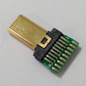Scheda breakout adattatore convertitore PCB maschio tipo HDMI D
