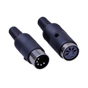 Connettore di saldatura a 5 pin/ presa DIN spina a 5 pin/ terminale S grande maschio femmina a 5 pin