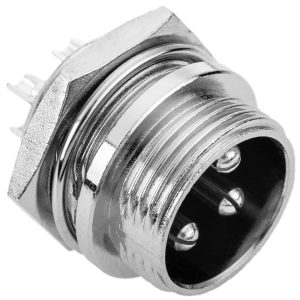 2 Pezzi Connettore Aviazione Maschio GX16 3P