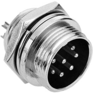 2 Pezzi Connettore Aviazione Maschio GX16 7P