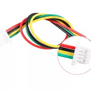 2 pezzi Cavi Mini Micro SH1.0 4 pin JST da 100 mm estremità singola