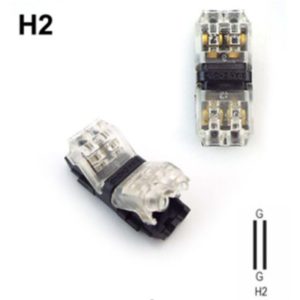 3 pezzi Connettore rapido a clip H2