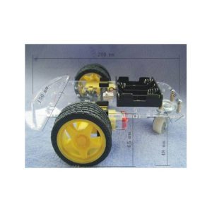Smart car Telaio tracing car con encoder Cinghia e forte magneto