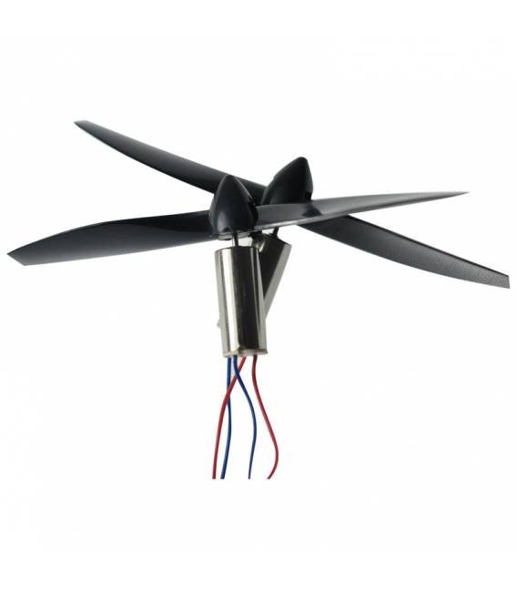 Micromotore per elicottero coreless 716 50000 RPM con Eliche (coppia motori ed eliche)
