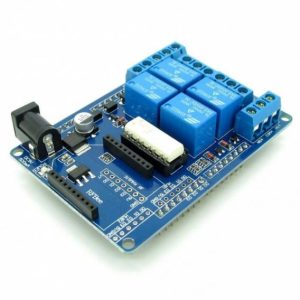 Relè 4 canali 5V DC 3A Shield V1.3 per arduino XBEE wireless