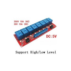 8 Canali 5V Relè con Optoaccoppiatore ogni canale supporta livello alto/basso