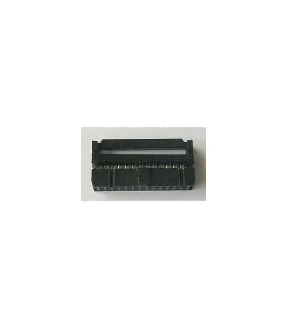2 Pezzi Connettore IDC per cavo piatto 26 Poli Passo 2.54MM Socket Femmina FC-26P