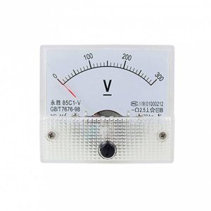 85C1 Rettangolo Analogico Volt Misuratore pannello misuratore DC 0-300V