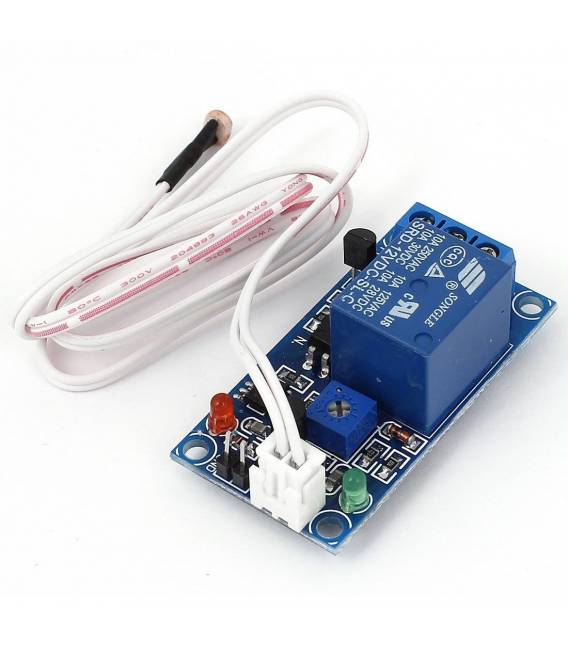 Rilevamento LUCE SENSORE 12V fotoresistenza ldr con relè