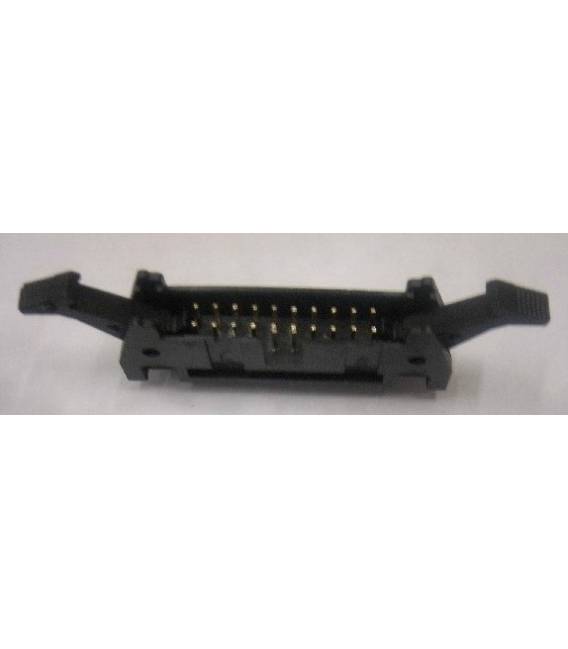 2 Pezzi Connettore Maschio 20 Pin con ganci DC2-20P spaziatura 2.54mm